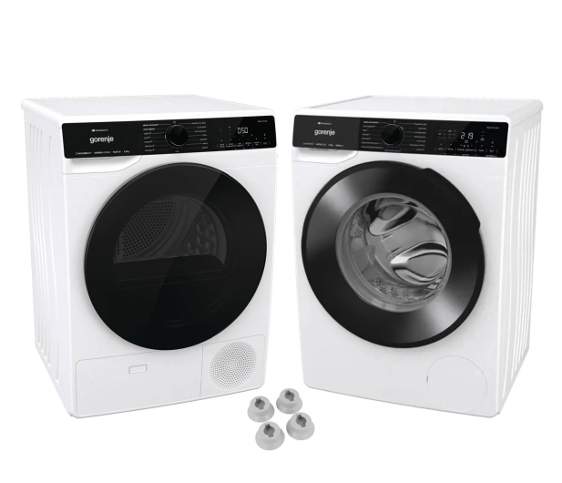 ZESTAW Gorenje Suszarka DPNA83WIFI+Pralka WPNA84A2ALWIFI+Nóżki AW012 - 1551515 - zdjęcie 2